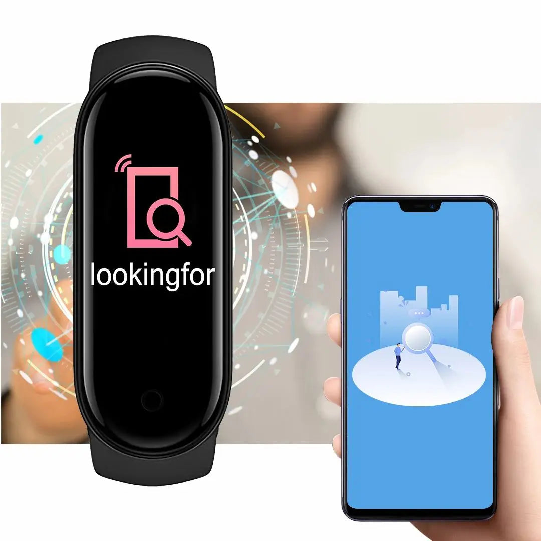 NNEOBA M5 Smartwatch for Men & Women with Bluetooth