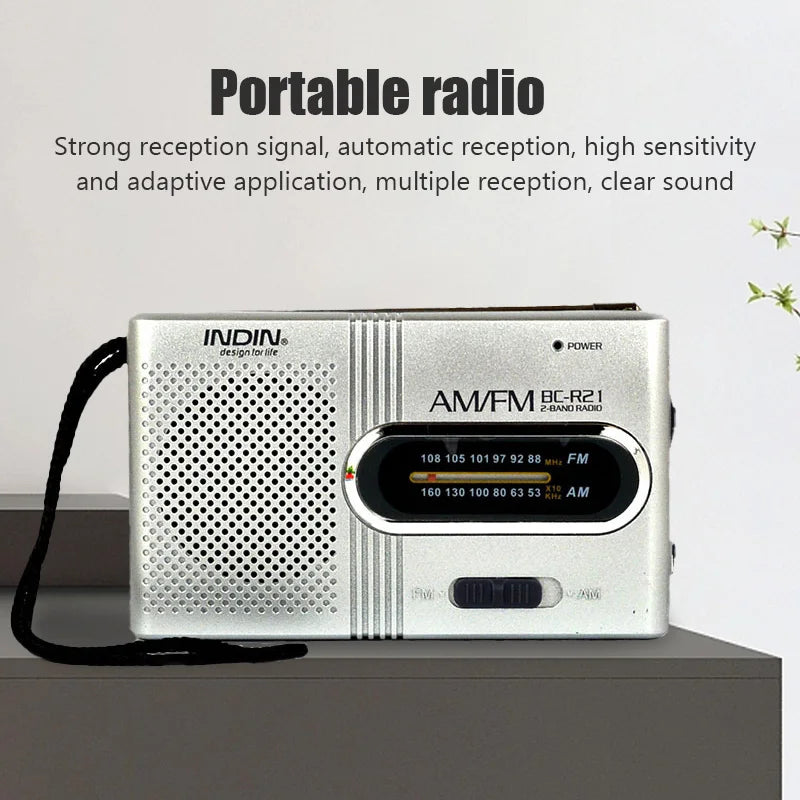 Radios portátiles mini AM/FM BC-R21
