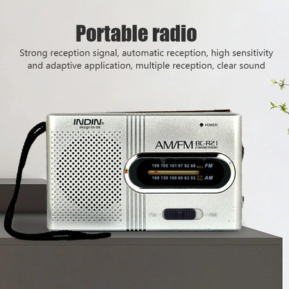 Radios portátiles mini AM/FM BC-R21