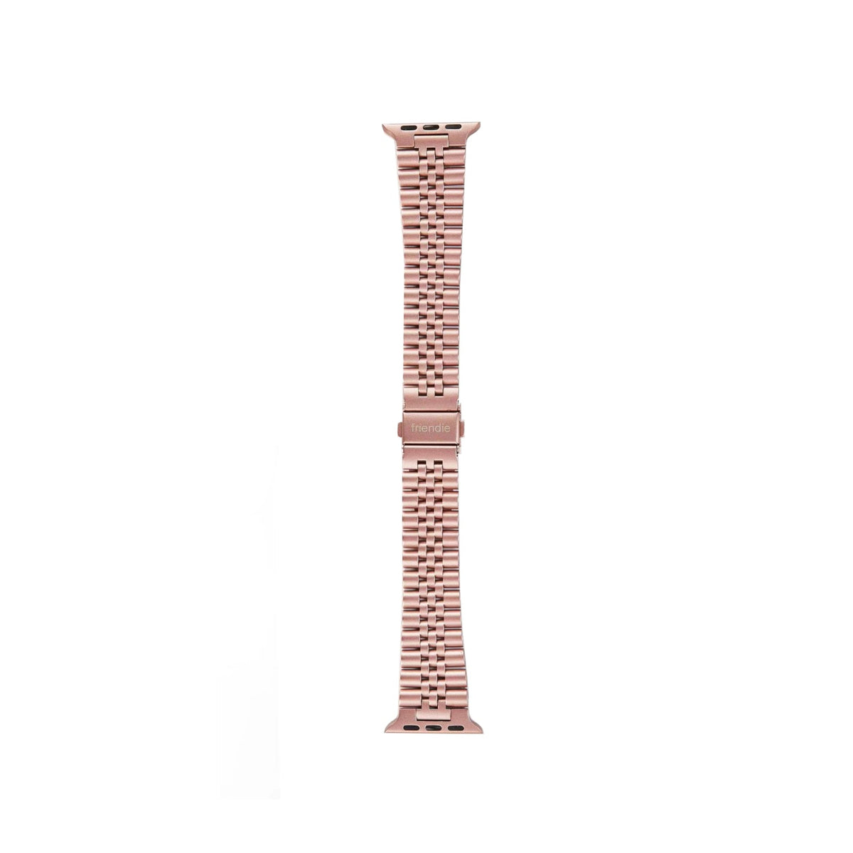 Stainless Steel Link Bracelet Band - The Perth in Rose Gold Small - Compatible with Apple Watch Size 38mm to 41mm