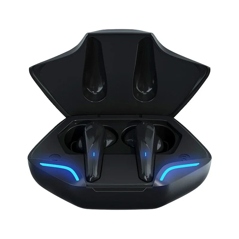 Audífonos intrauditivos inalámbricos Bluetooth para juegos con micrófono – Sonido de alta fidelidad
