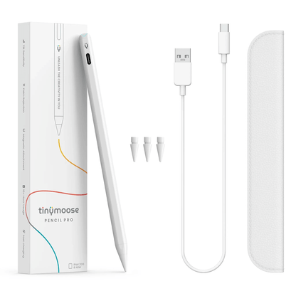 Pencil Pro - Lápiz para iPad con carga USB-C | Blanco Perla