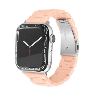 Correa de eslabones de resina pequeña - The Sydney Beaches - Coogee (Naranja) - Compatible con Apple Watch de 38mm a 41mm