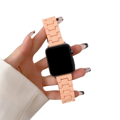 Pulsera de eslabones de resina pequeña - The Sydney Beaches - Coogee (naranja) - Compatible con Apple Watch de 42 mm a 45 mm