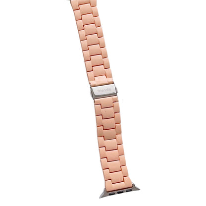 Correa de eslabones de resina pequeña - The Sydney Beaches - Coogee (Naranja) - Compatible con Apple Watch de 38mm a 41mm