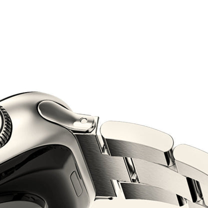 Brazalete de eslabones de acero inoxidable pequeño - The Sydney en titanio - Compatible con Apple Watch de 38 mm a 41 mm