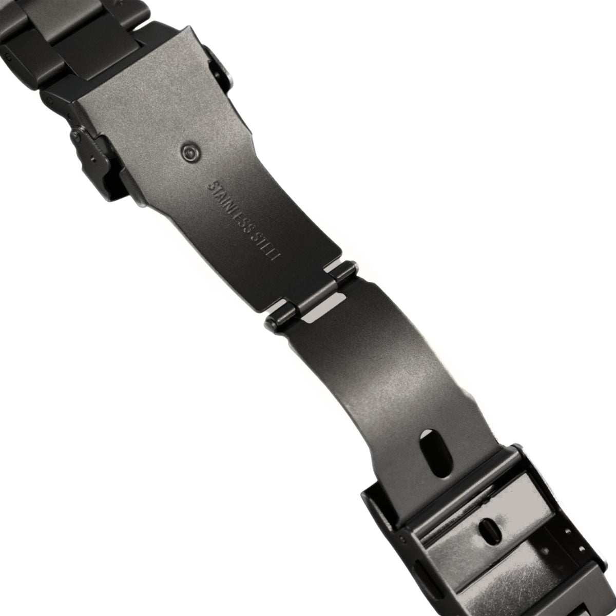 Stainless Steel Link Bracelet Band (Ultra) – The Sydney Ultra in Black – Compatible with Apple Watch Ultra (Friendie size Large)