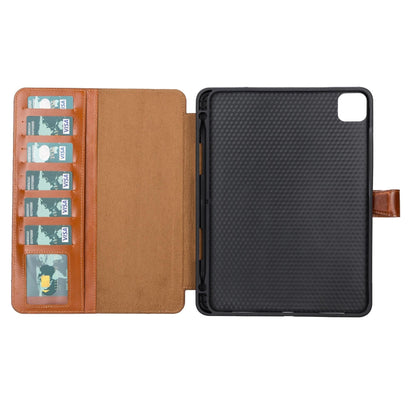 Funda tipo cartera de cuero Albany para iPad Pro de 11 pulgadas